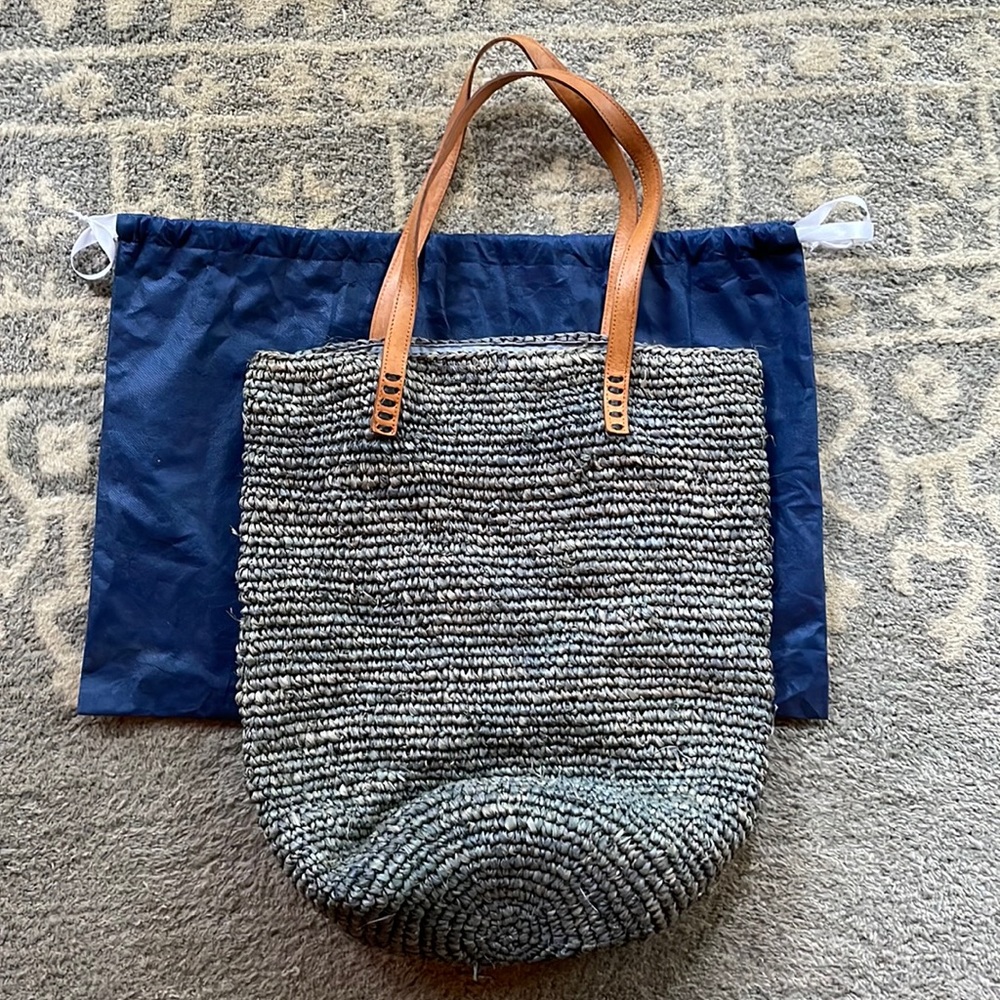 Unbranded Raffia straw Beach tote